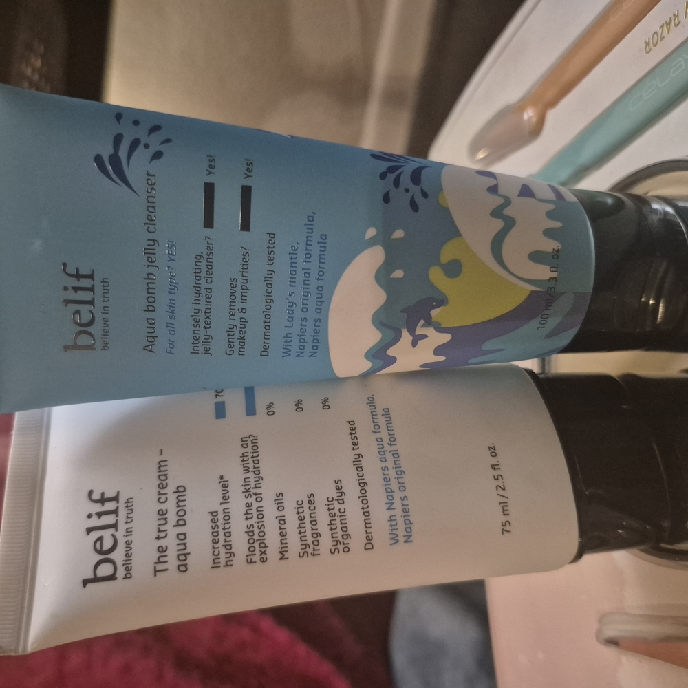 Belif Aqua Bomb Hydrating Skincare Set